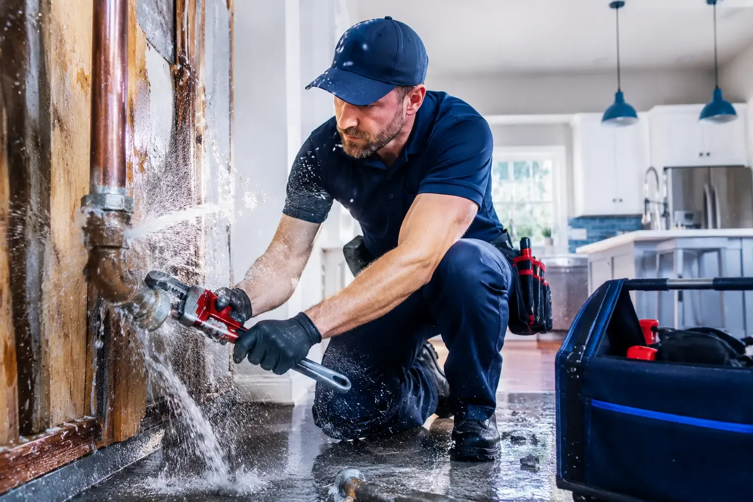 Local emergency pipe repair professionals in Carbondale, KS